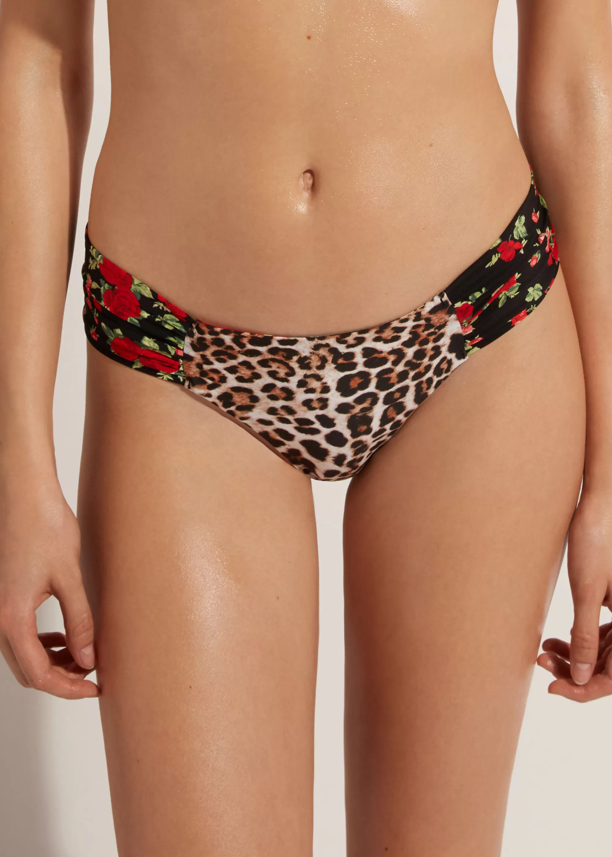 Donna Calzedonia Brasiliana Arricci Double Face Costume Nizza