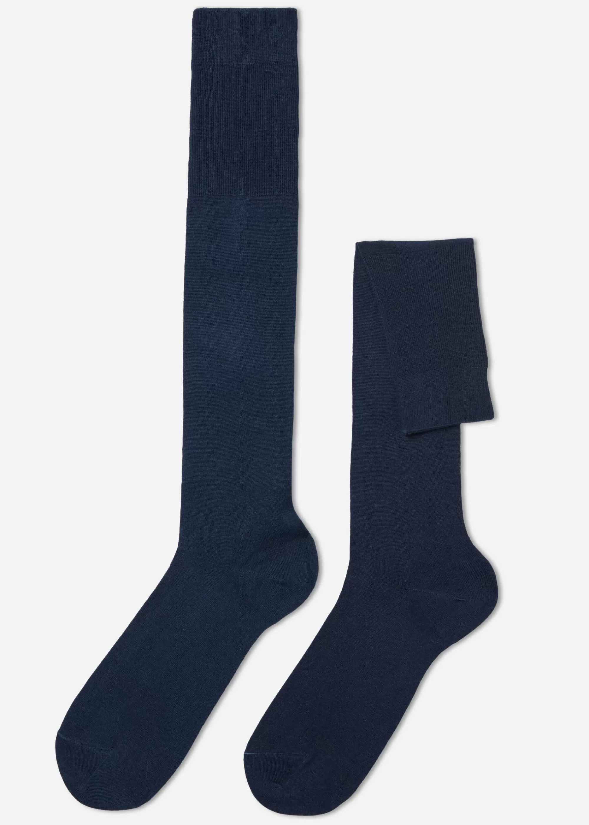 Uomo Calzedonia Calze Lunghe Con Cashmere Da Uomo