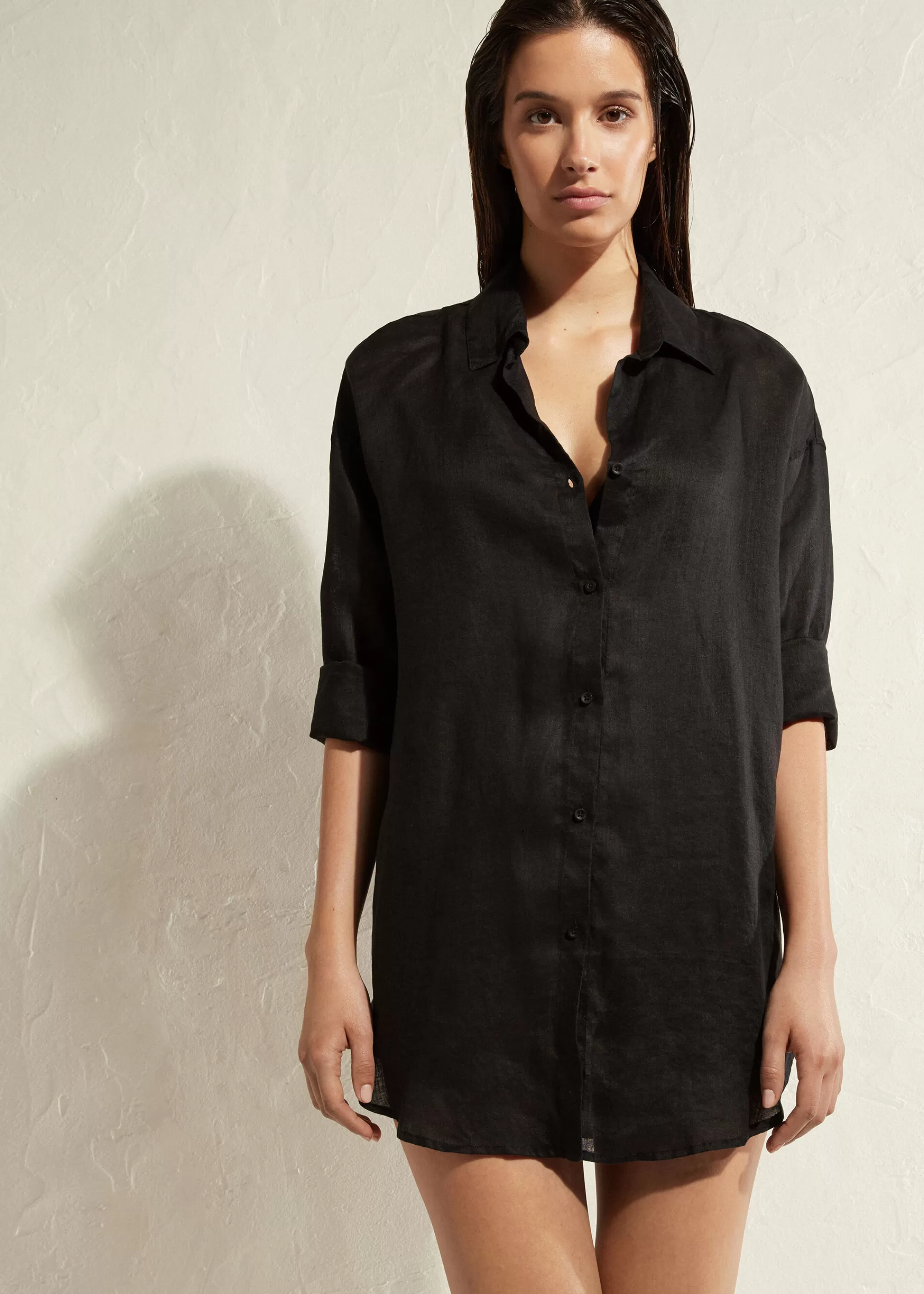 Donna Calzedonia Camicia In Lino