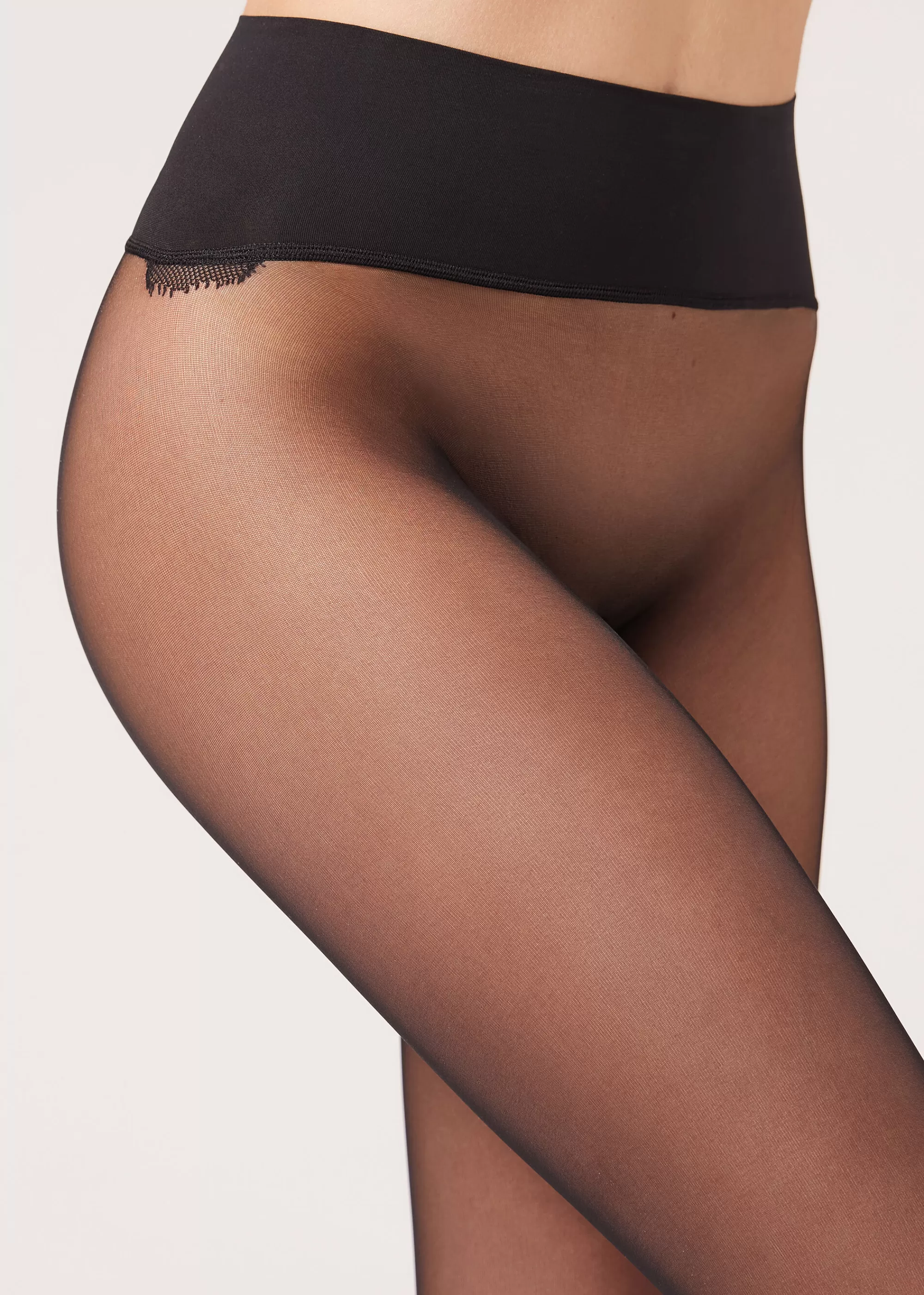 Donna Calzedonia Collant Invisible Senza Cuciture Velati 20 Denari