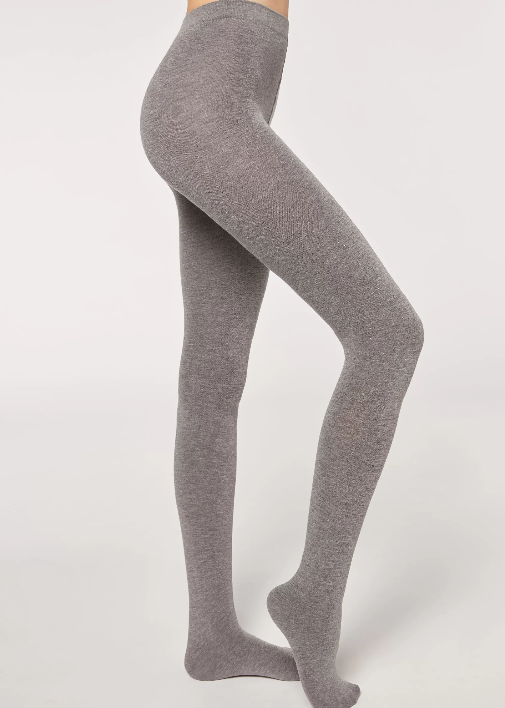 Donna Calzedonia Collant Morbido In Misto Modal E Cashmere