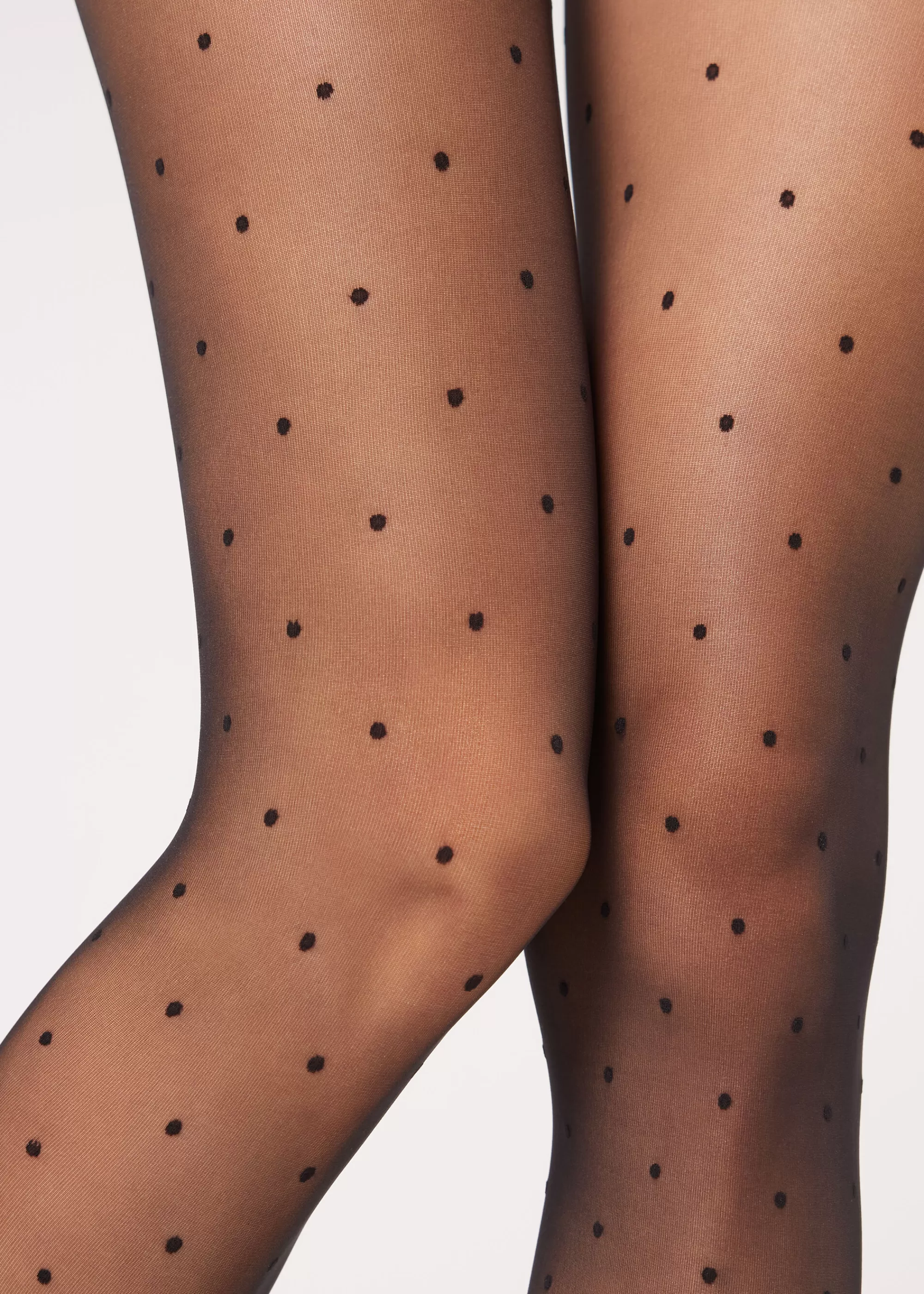 Donna Calzedonia Collant Velato A Pois