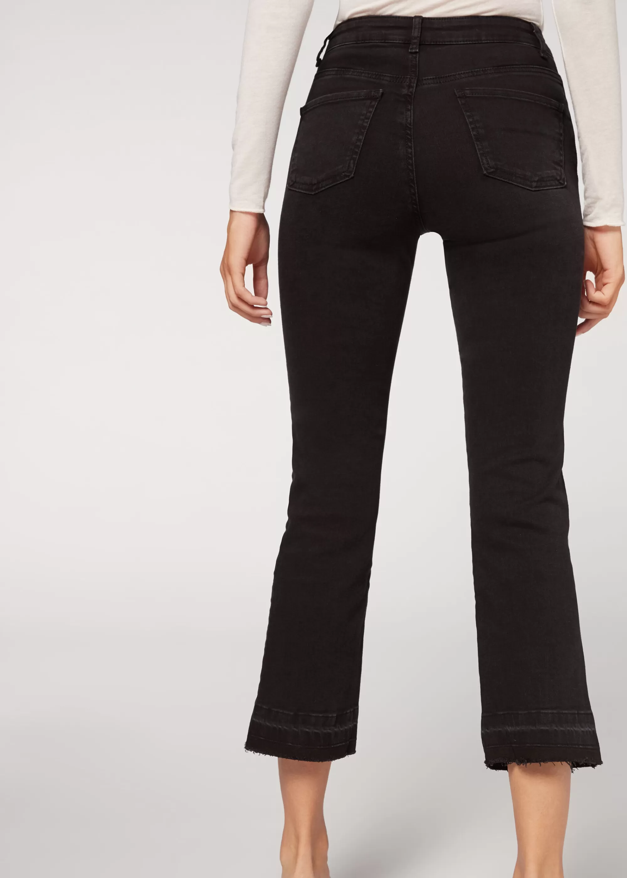 Donna Calzedonia Jeans Cropped Flare