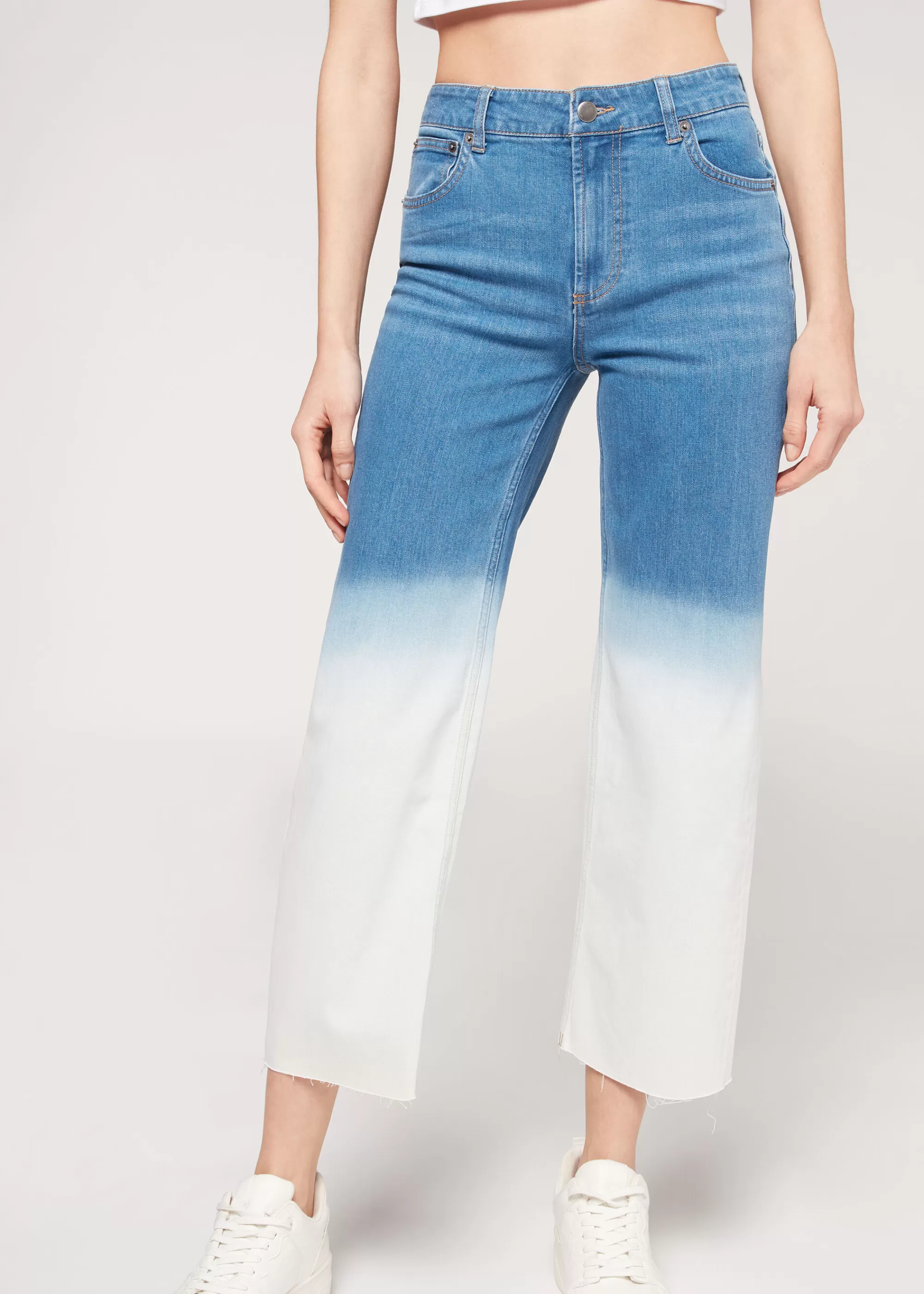 Donna Calzedonia Jeans Straight Cropped