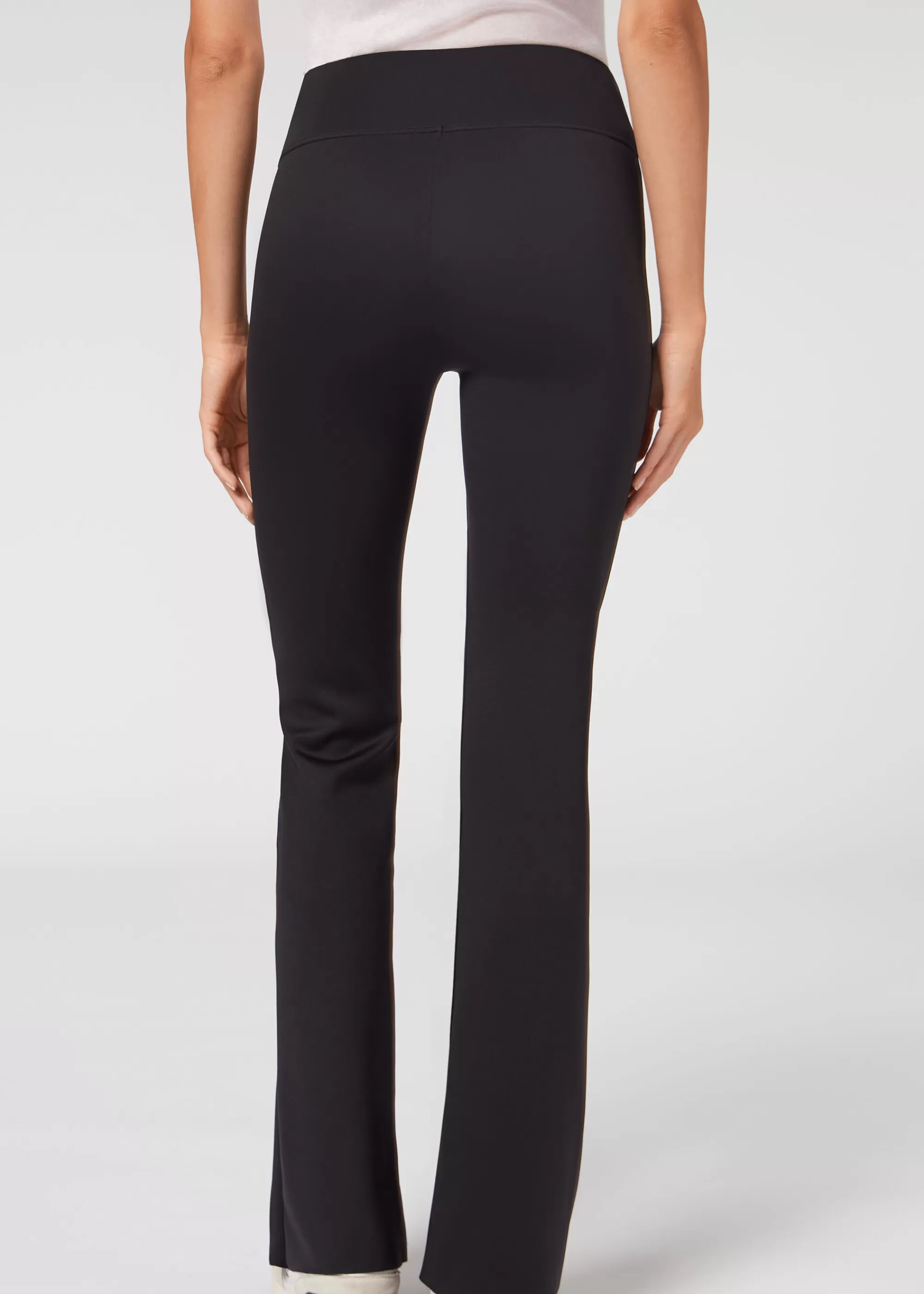 Donna Calzedonia Leggings A Zampa Soft Touch Confortevoli