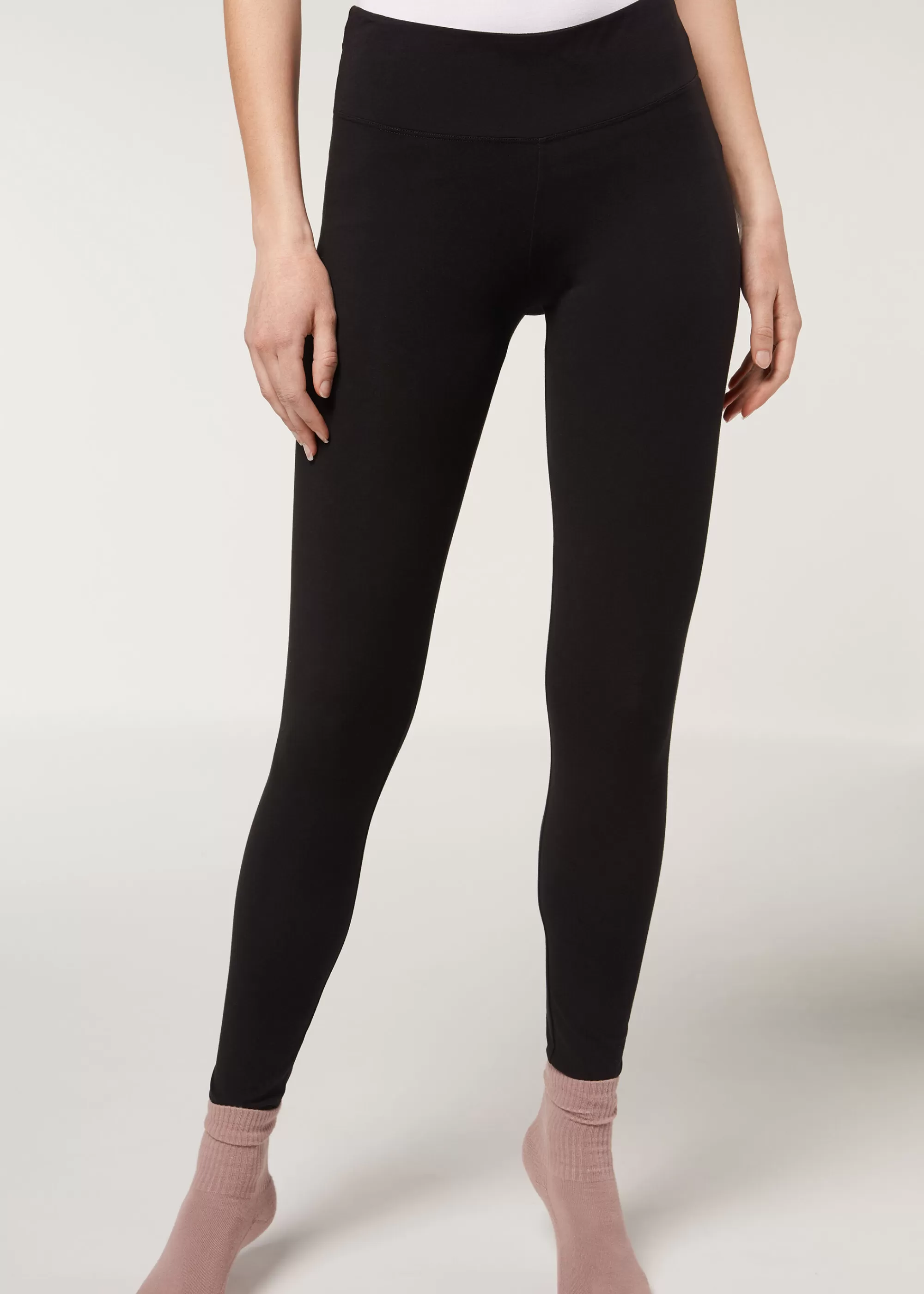 Donna Calzedonia Leggings In Cotone Supima