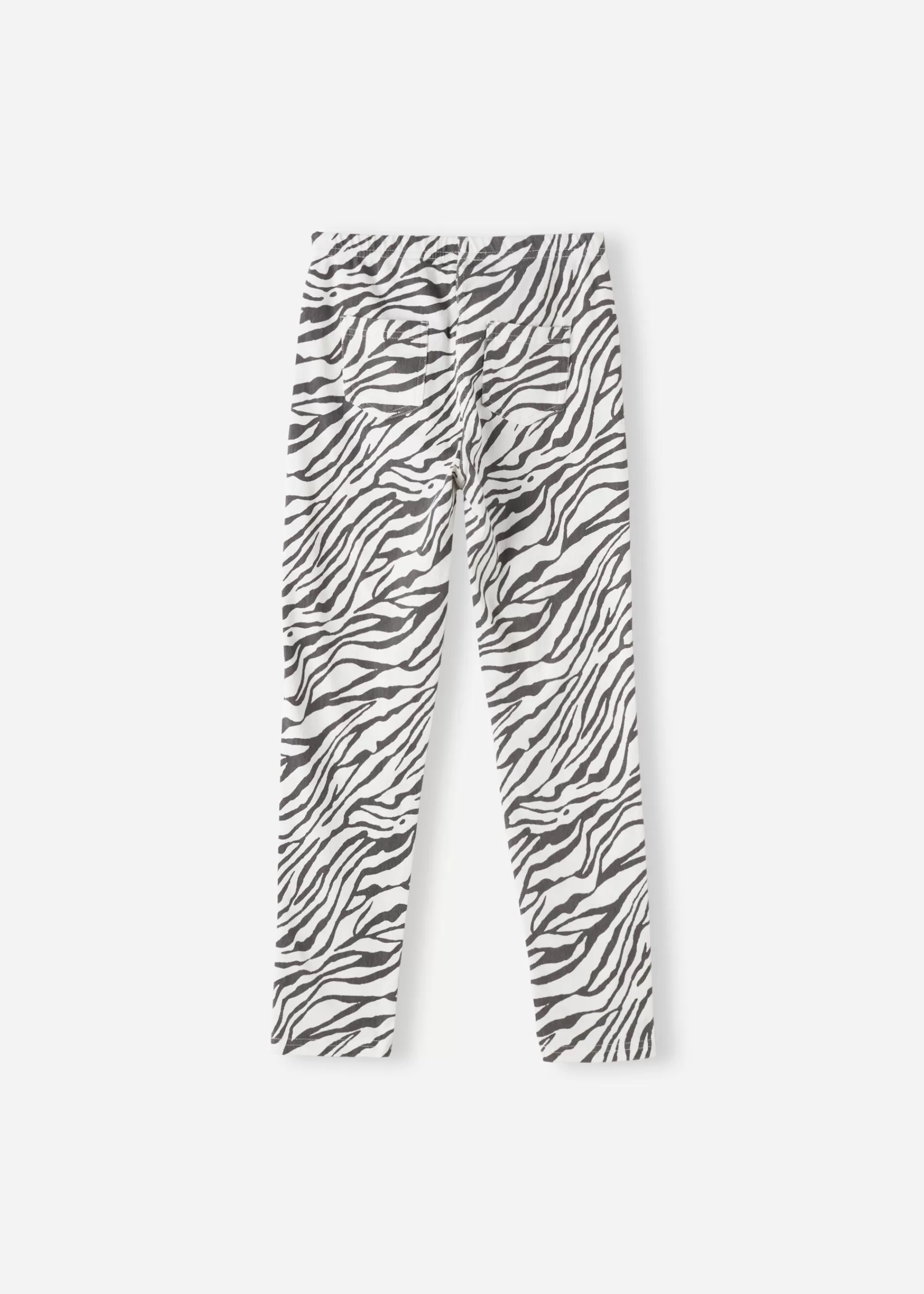 Bambini Calzedonia Leggings In Jeans Stampa Paisley Da Bambina