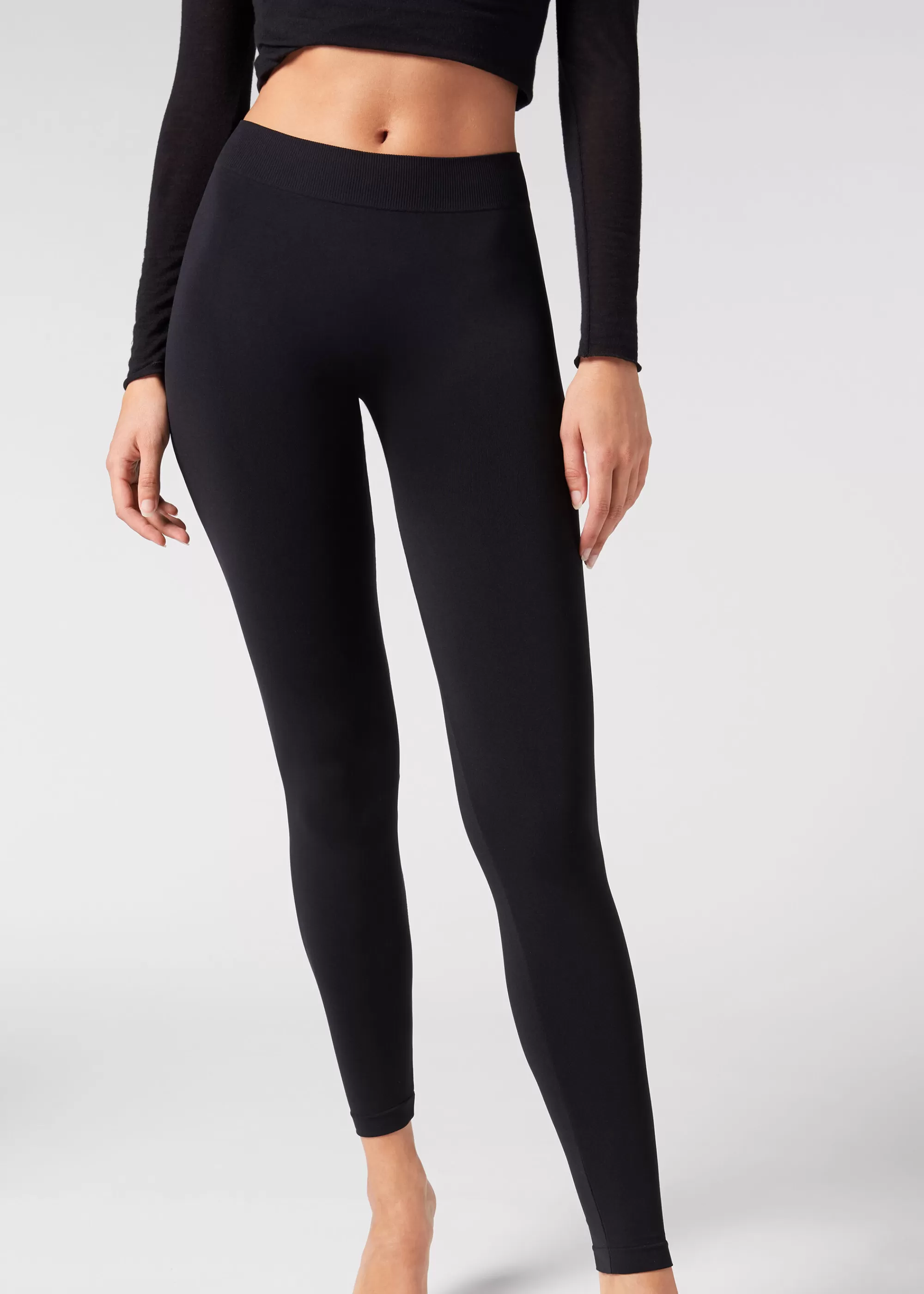 Donna Calzedonia Leggings In Microfibra Ultra Coprenti