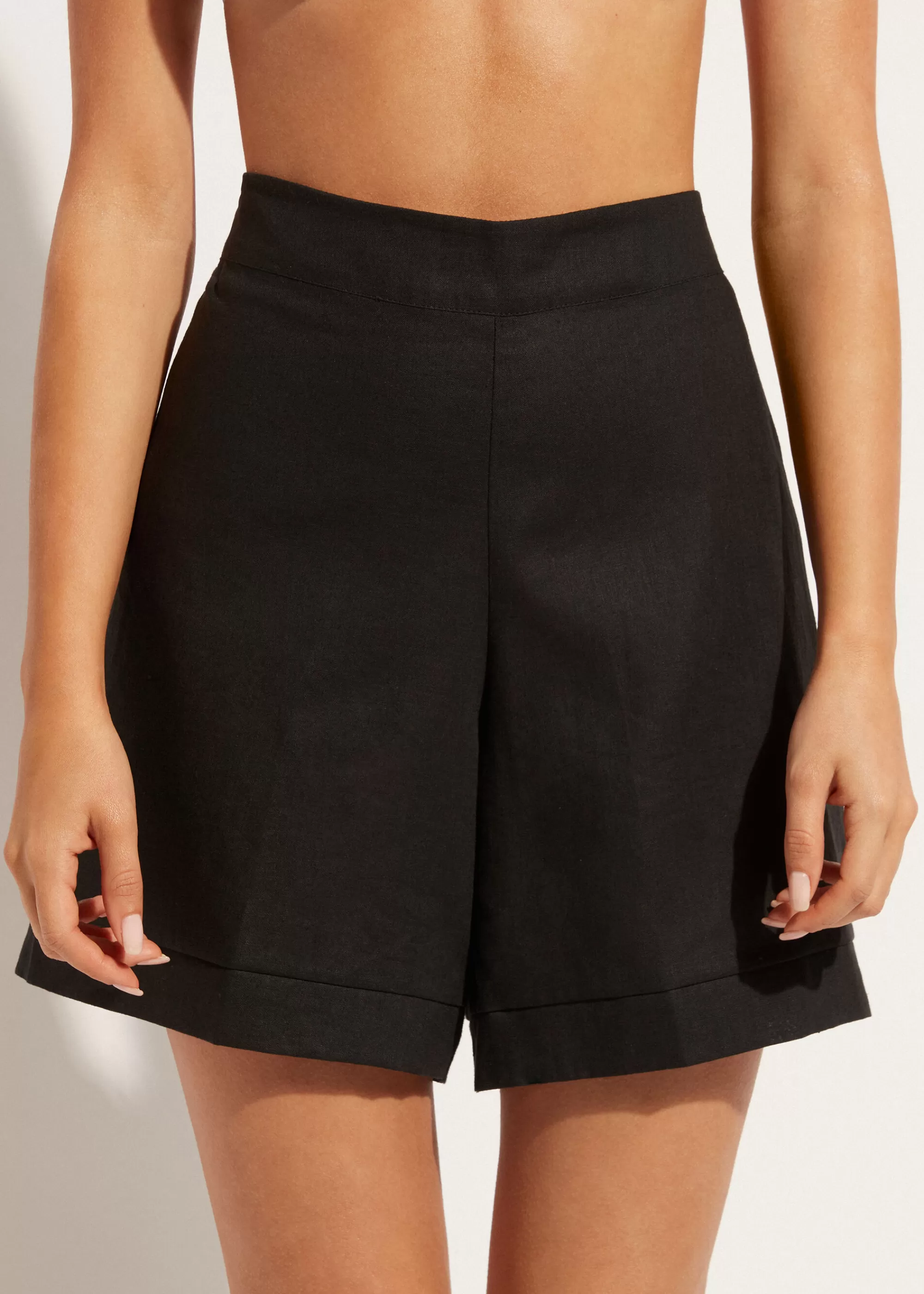 Donna Calzedonia Shorts Con Lino