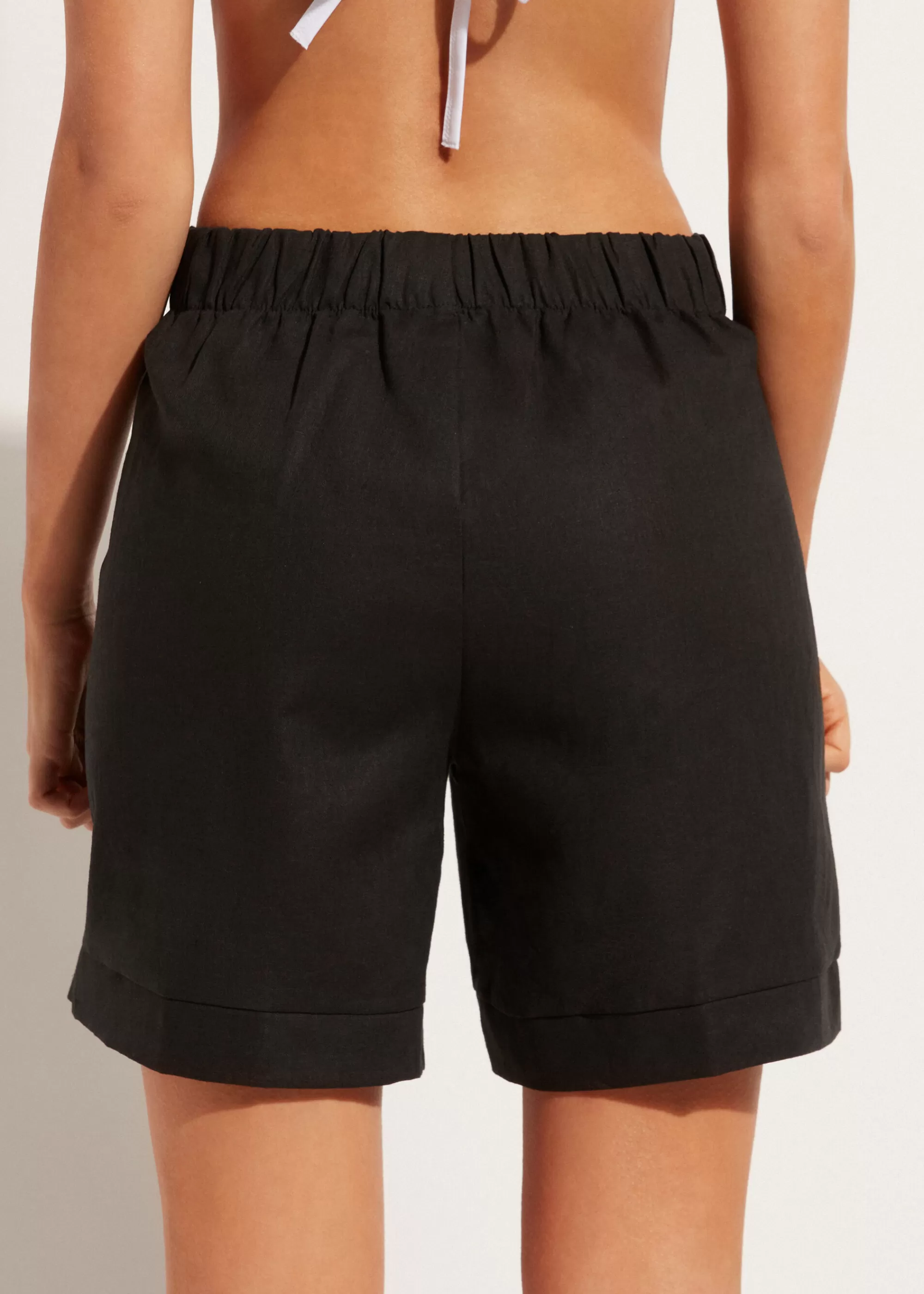 Donna Calzedonia Shorts Con Lino