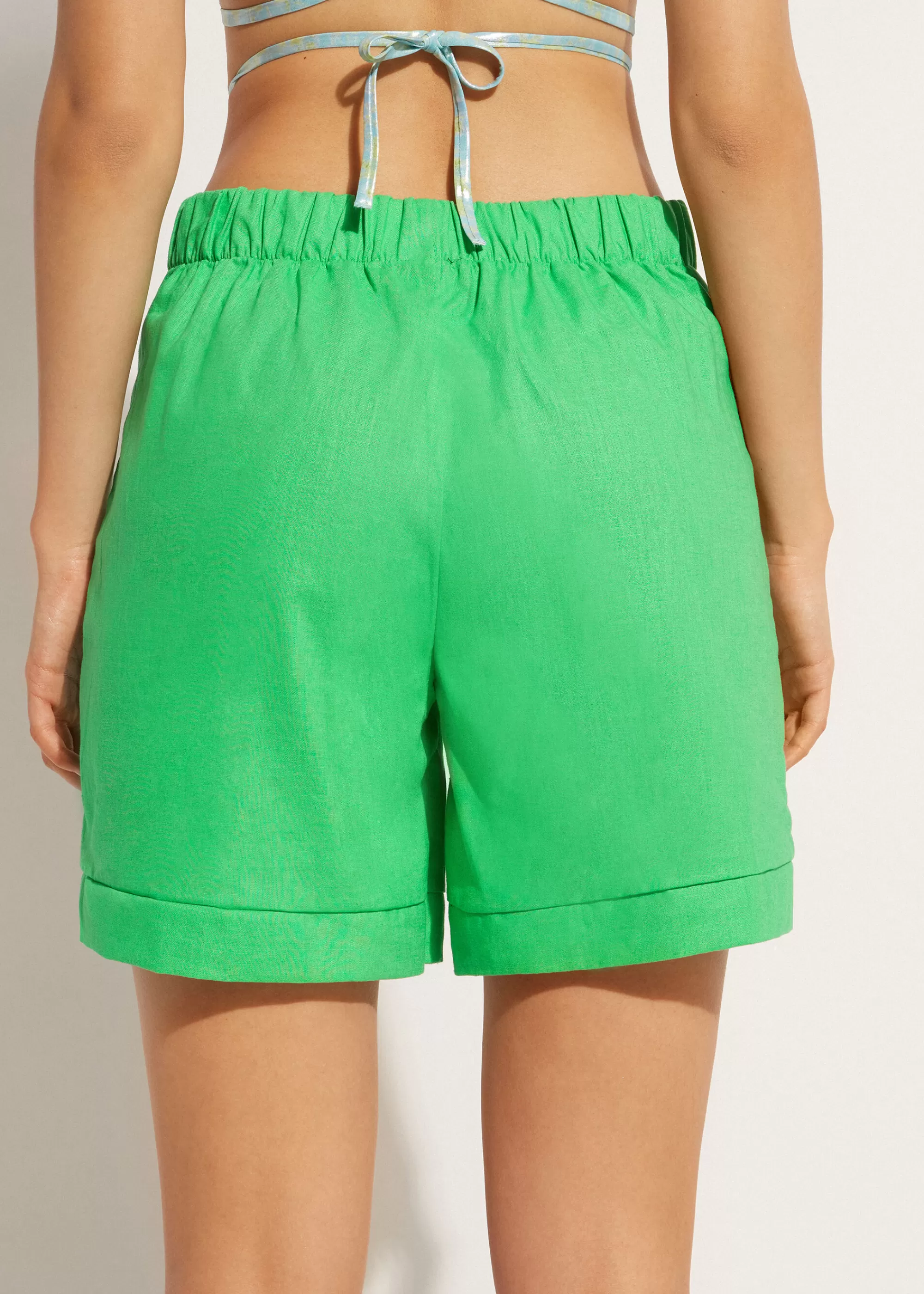 Donna Calzedonia Shorts Con Lino